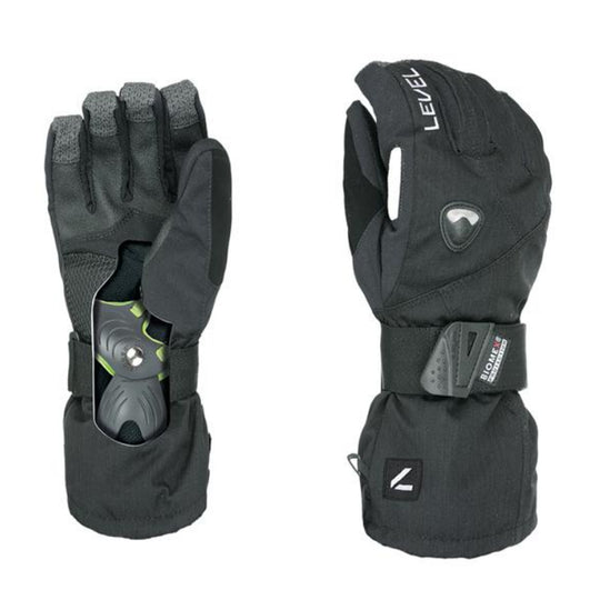 Guanti Snow Level Fly Uomo Nero