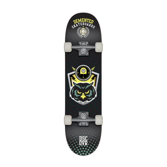Skate Completo Demented Discover 7.75" Owl