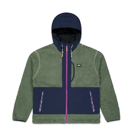 Pile Picture Pemberton Zip Fleece Verde