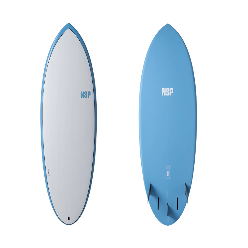 Tavola Surf NSP Hybrid Elements 6’4” Blu