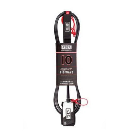 Leash Surf Ocean+Earth One XT Big Wave 10" Nero