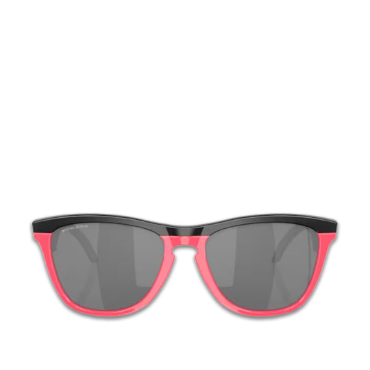 Occhiali da Sole Oakley Frogskins Hybrid Nero-Rosso Prizm Nero