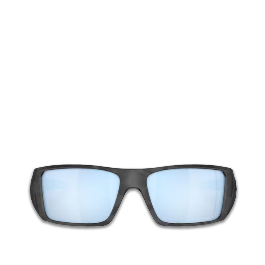 Lunettes de soleil Oakley Heliostat Black Camo Prizm Blue