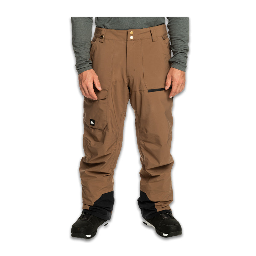 Pantalone da Snowboard Quiksilver Utility Marrone