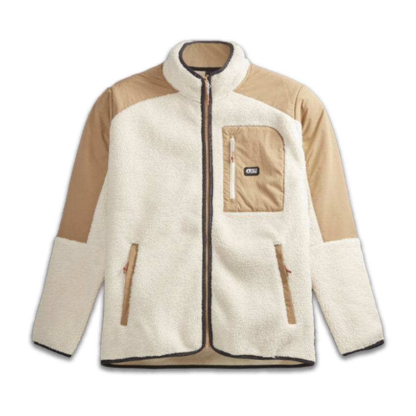 Giacchetto Picture Quilchena Pile Jacket Bianco