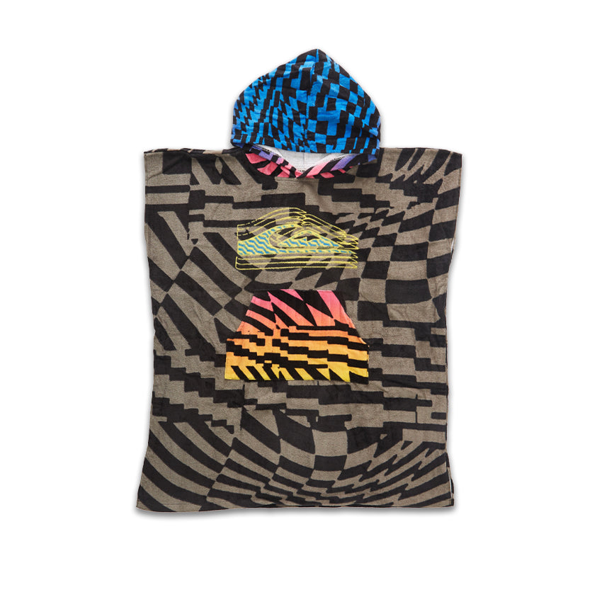 Quiksilver Kids Hoody Serviette Poncho Multicolore