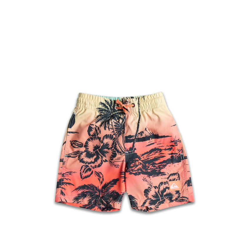 Costume Quiksilver Bambino Everyday Paradise Rosso