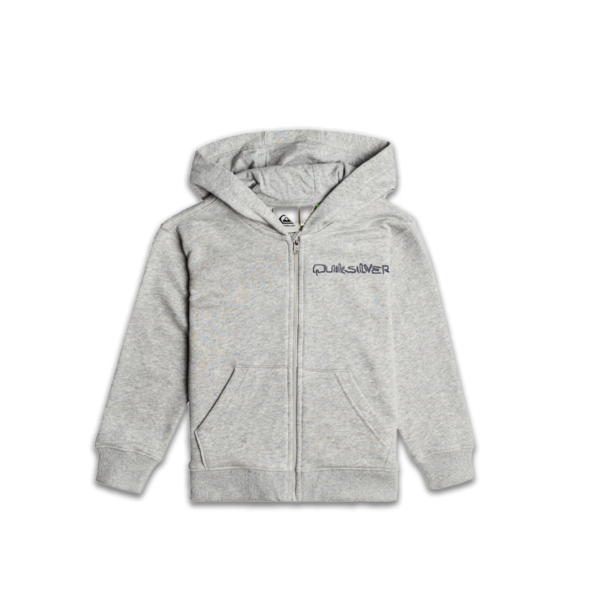 Sweat Quiksilver Enfant Vintage Rising Line Zip Gris