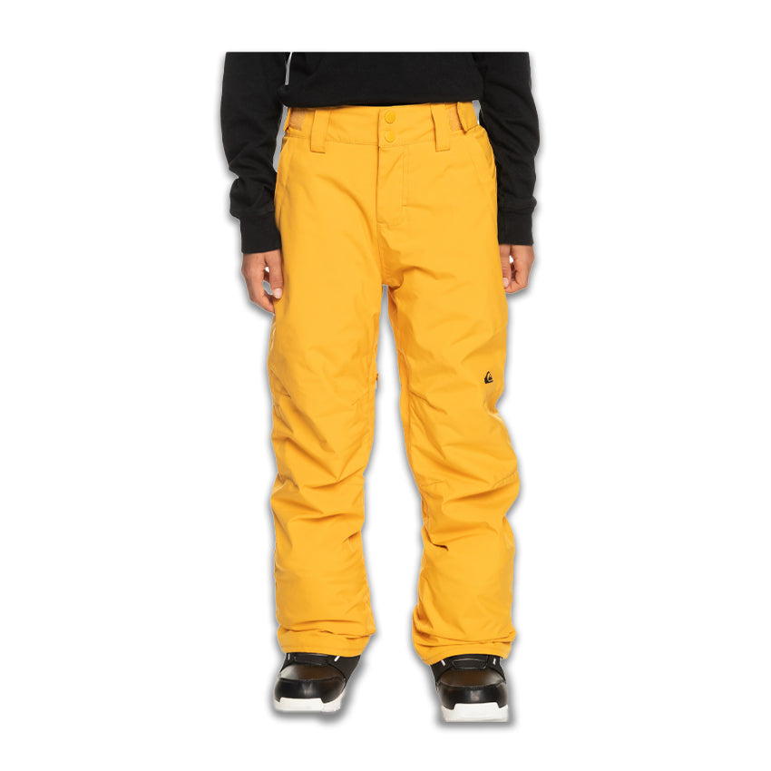 Pantalone da Snowboard Quiksilver Bambino Estate Pant Giallo