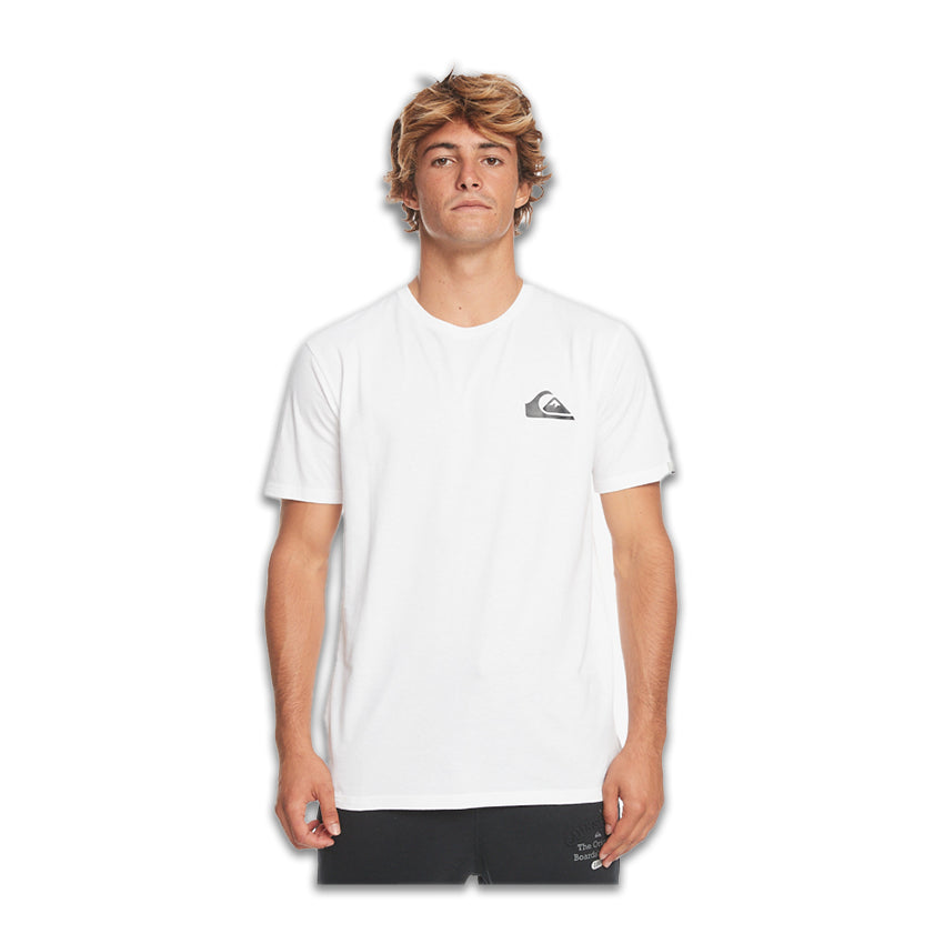 T-Shirt Quiksilver Mini Logo Tee Blanc