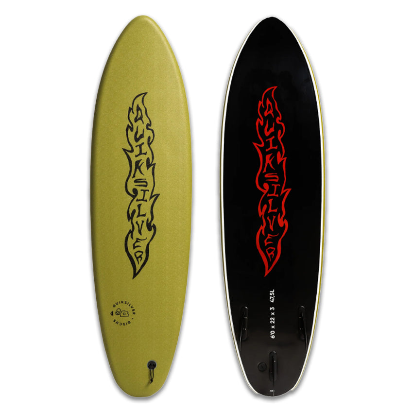 Planche de Surf Softboard Quiksilver Discus 6'0" Vert