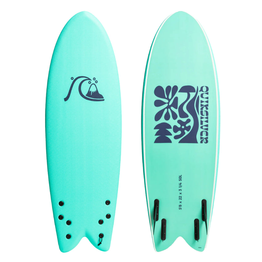 Quiksilver Marlin Blue Softboard Surfplank