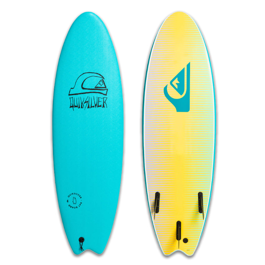 Quiksilver Ripper 5'4" blaues Softboard Surfplank