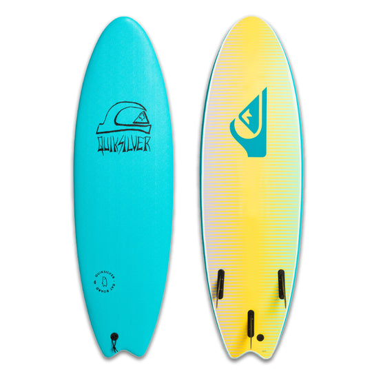Tavola da Surf Softboard Quiksilver Ripper 5’4” Blu