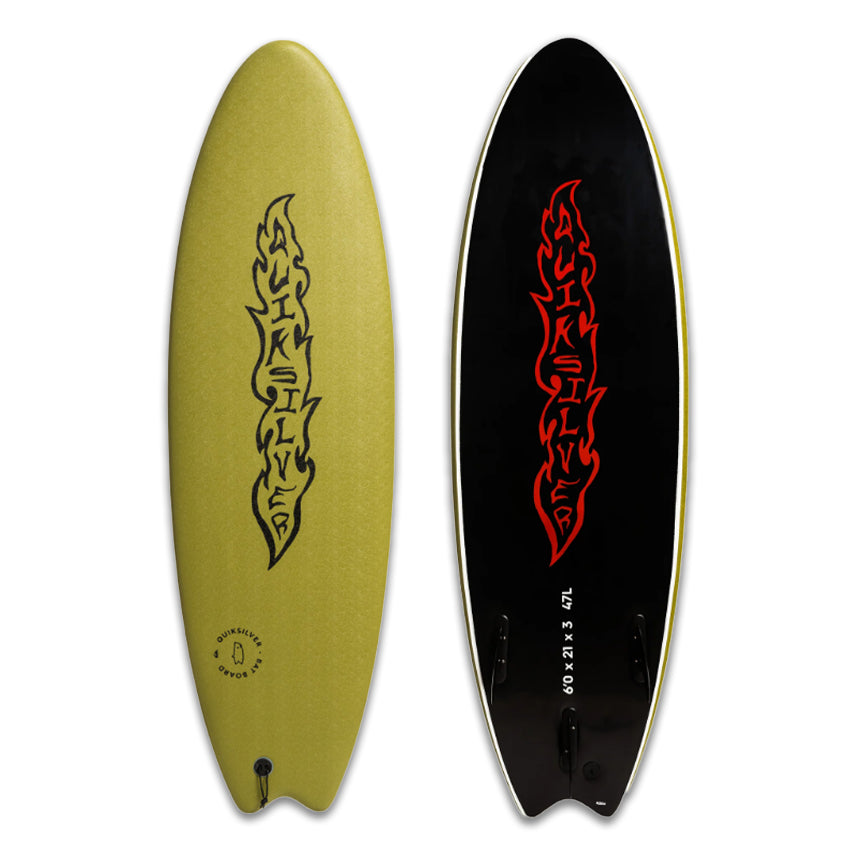Surfplank da Surf Softboard Quiksilver Ripper 5'4” Grün