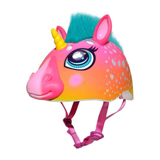 Casco Raskullz Rainbow Corn Helm Rosa