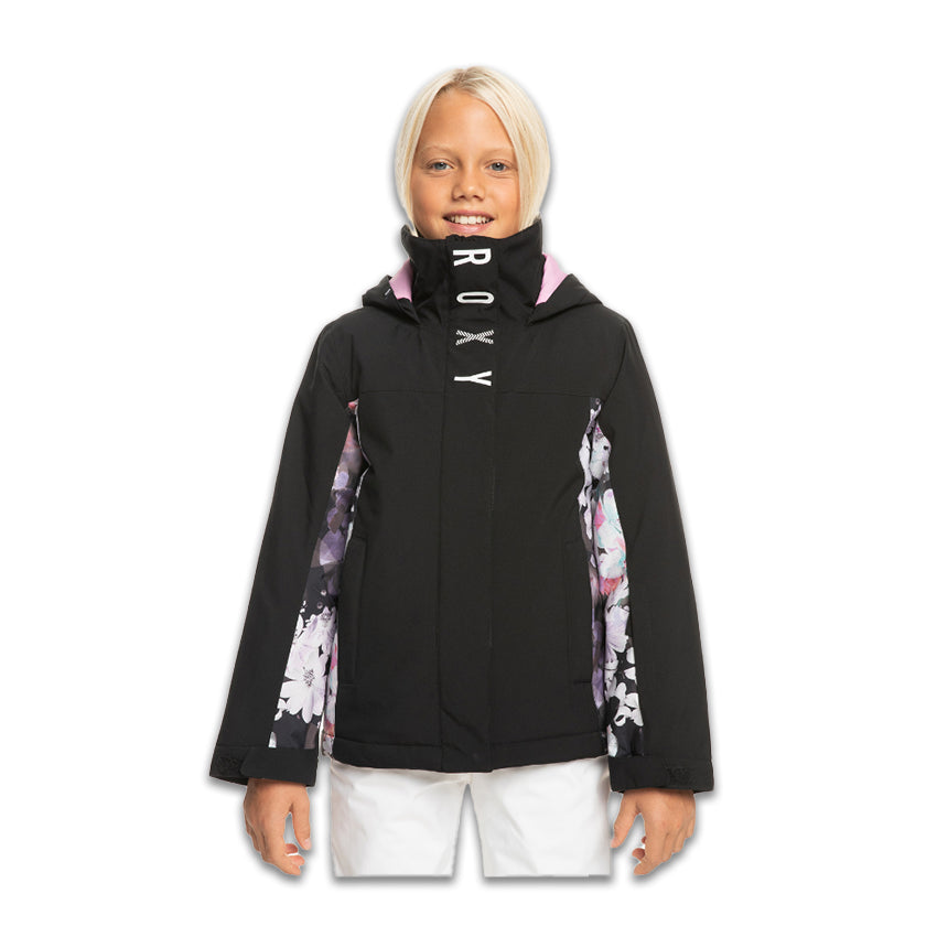 Veste de Snow Fille Roxy Galaxy Noir