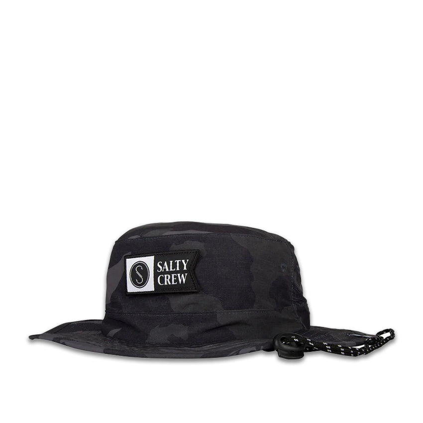 Salty Crew Alpha Tech Boonie Black Camo Hat im Liquido Store