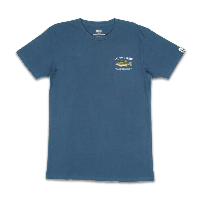 T-Shirt Salty Crew Bigmouth Blau
