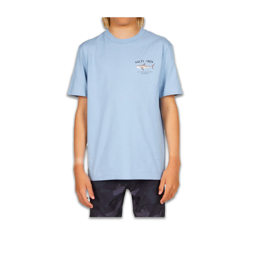 T-Shirt Salty Crew Bambino Bruce Premium Céleste