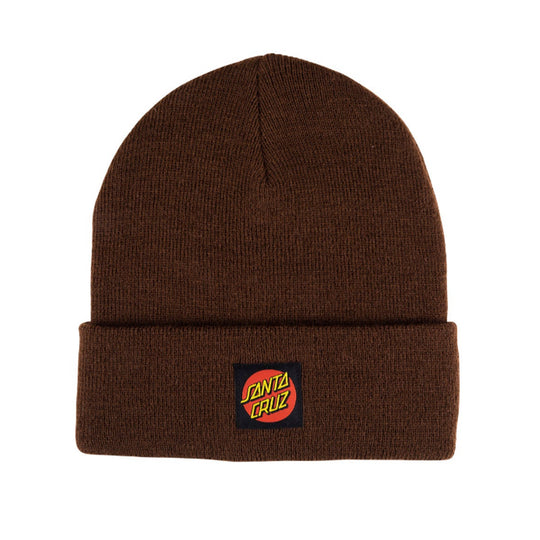 Cappello Santa Cruz Beanie Classic Label Marrone