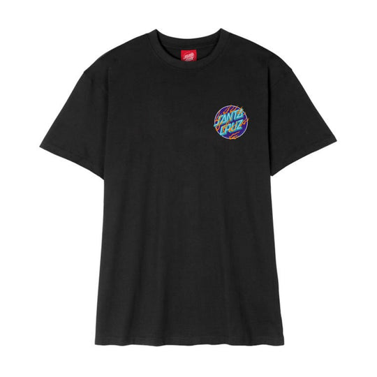 T-Shirt Santa Cruz Inferno Dot Tee Nero