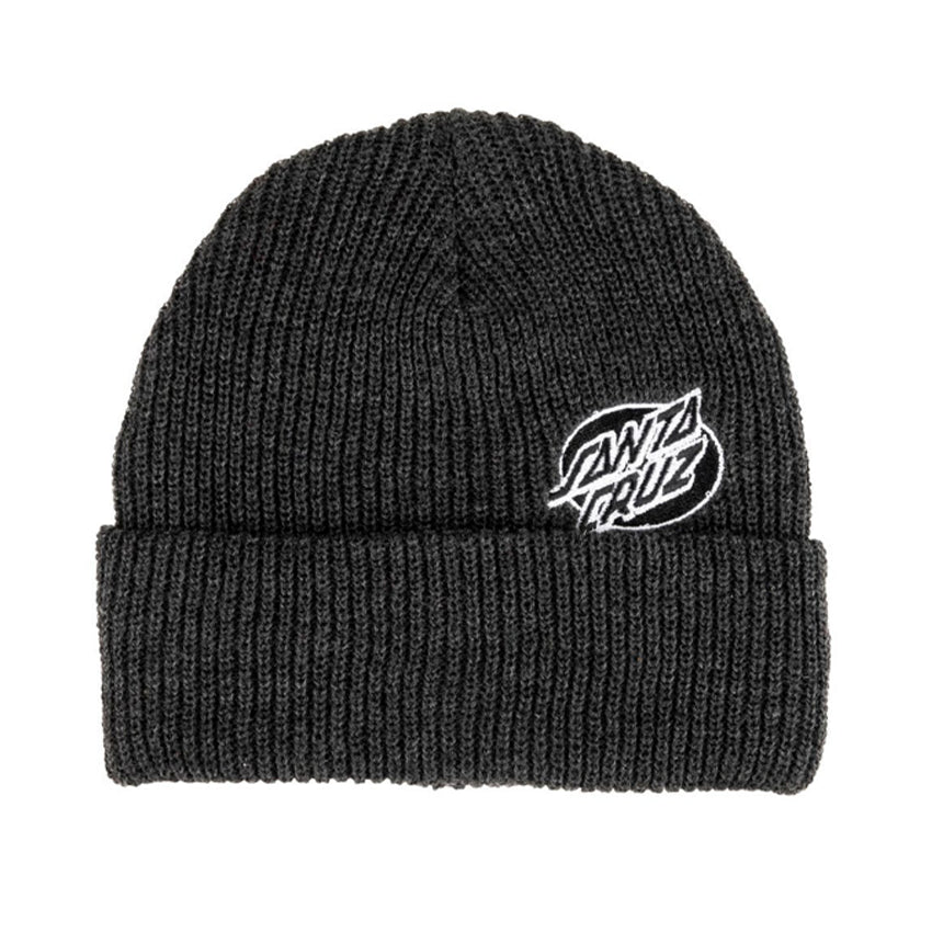 Santa Cruz Beanie Mütze Mono gefüttert Oval Grau