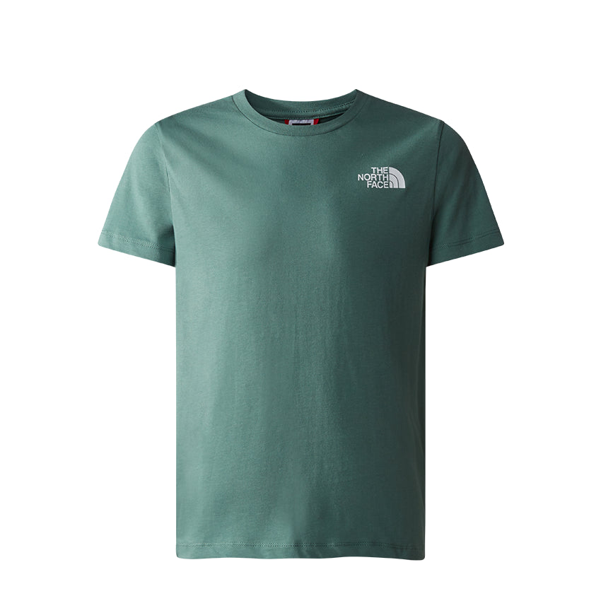 T-Shirt The North Face Bambino Simple Dome Blau
