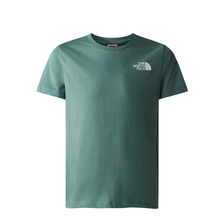 T-Shirt The North Face Bambino Simple Dôme Bleu