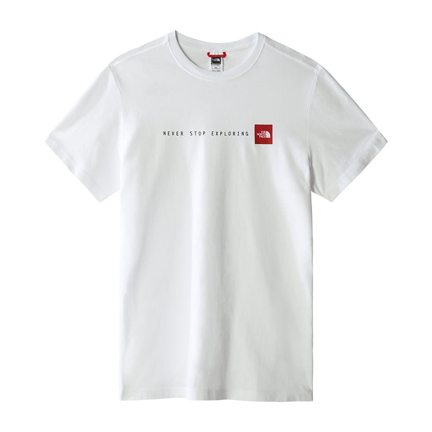 T-Shirt The North Face Never Stop Exploring Tee Bianco