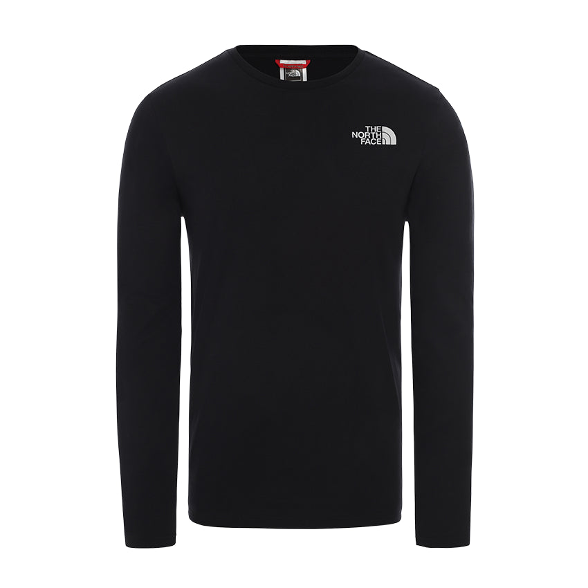 T-Shirt The North Face Easy LS Tee Nero