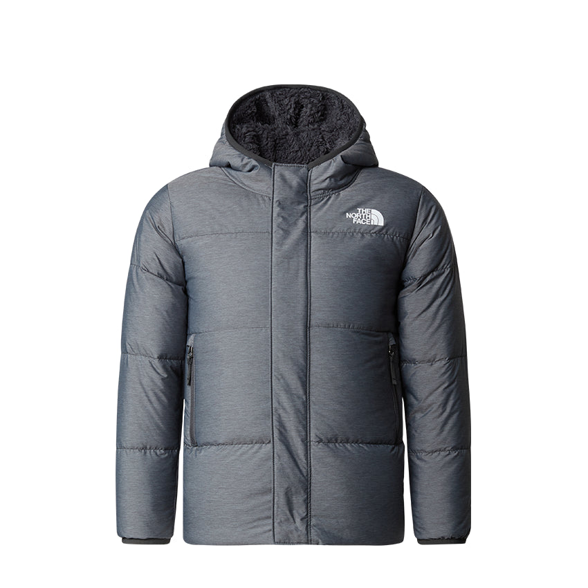 Giacca The North Face Bambino North Down Hood Grigio su Liquido Store