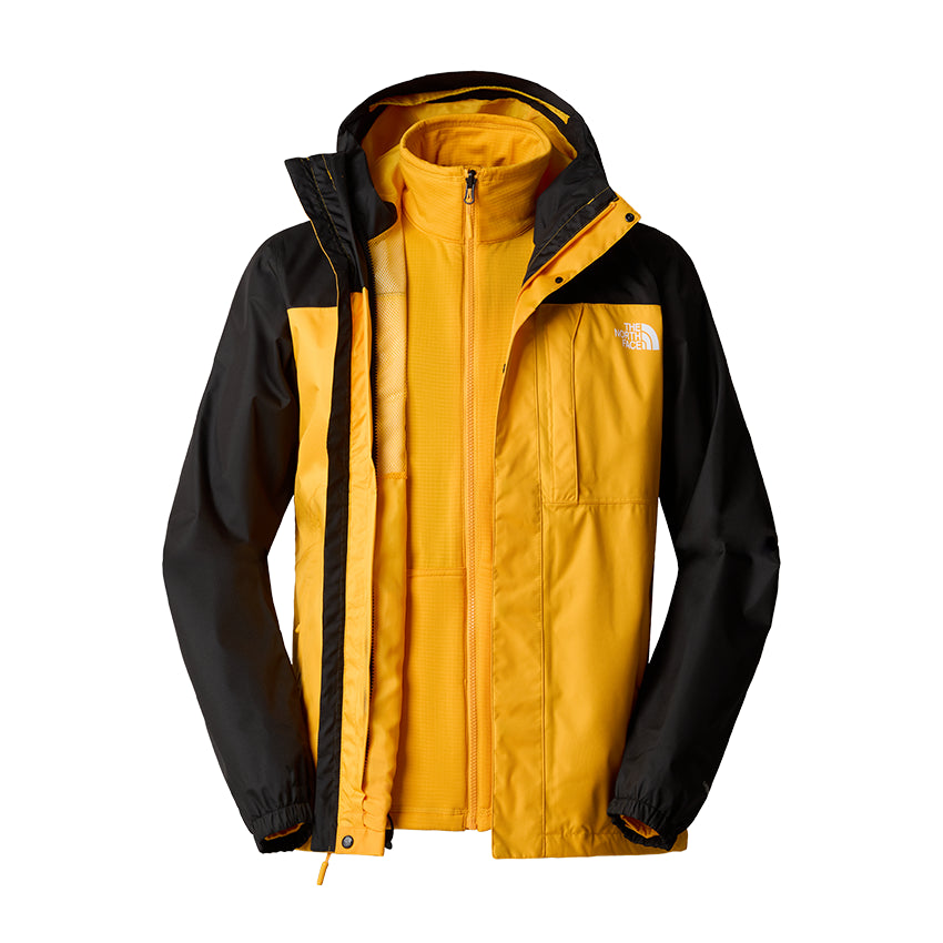 Giacca The North Face Uomo Quest Triclimate Giallo