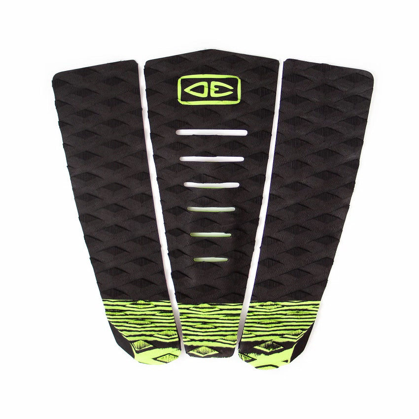 Pad Surf Ocean & Earth Simple Jack 3pc. Nero/Lime