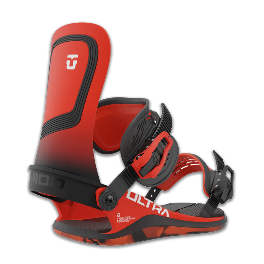 Fixations de snowboard Union Ultra Rouge