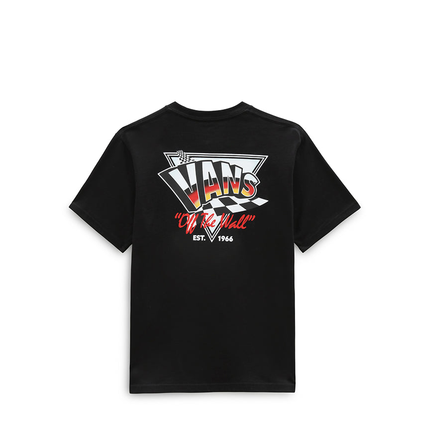 Vans Child Hole Shot Tee Schwarzes T Shirt im Liquido Store