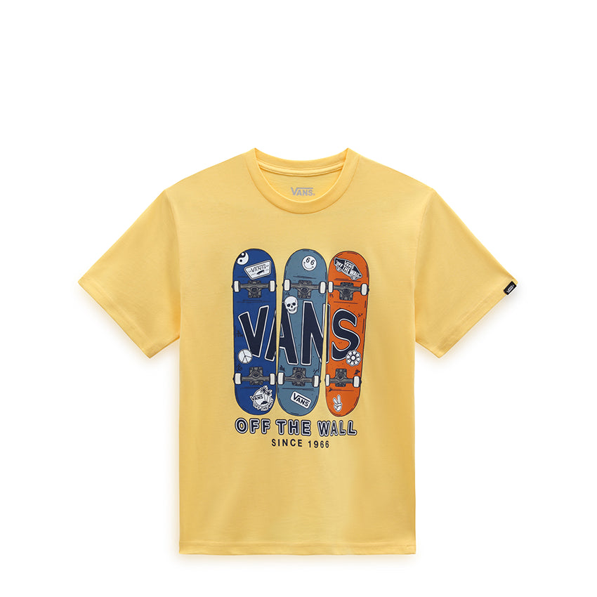 T-shirt Vans Bambino Boardview Giallo