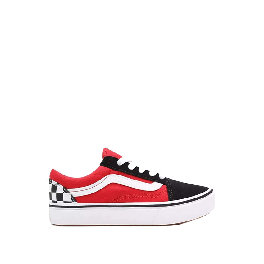 Sneakers Vans Bambino Comfycush Old Skool NeroRosso