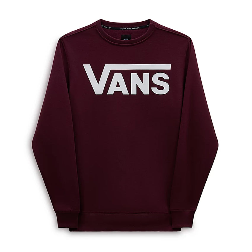 Felpa Vans Classic Crew Bordeaux