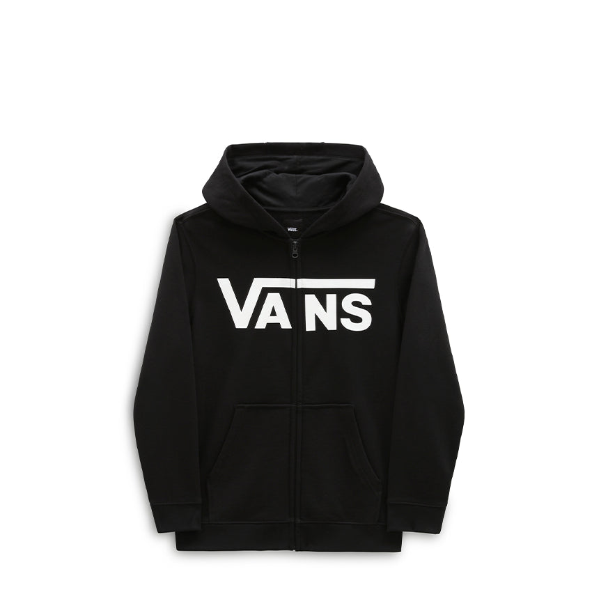 Vans Child Classic Fleece Zip Hood Sweatshirt Noir