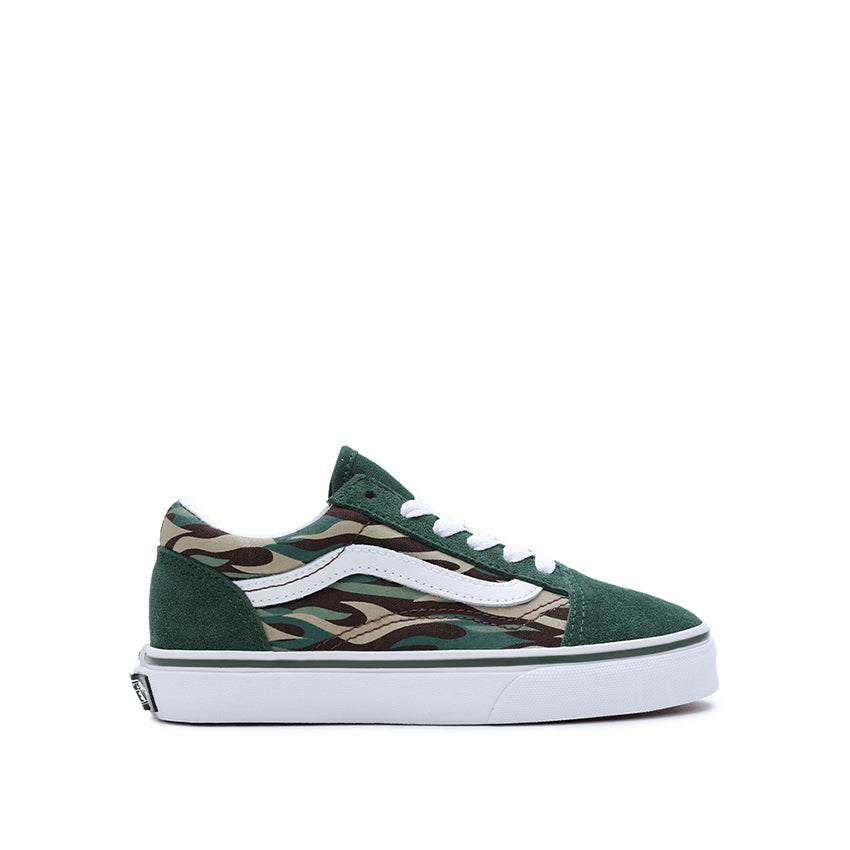 Sneakers Vans Old Skool Bambino Camo Verde