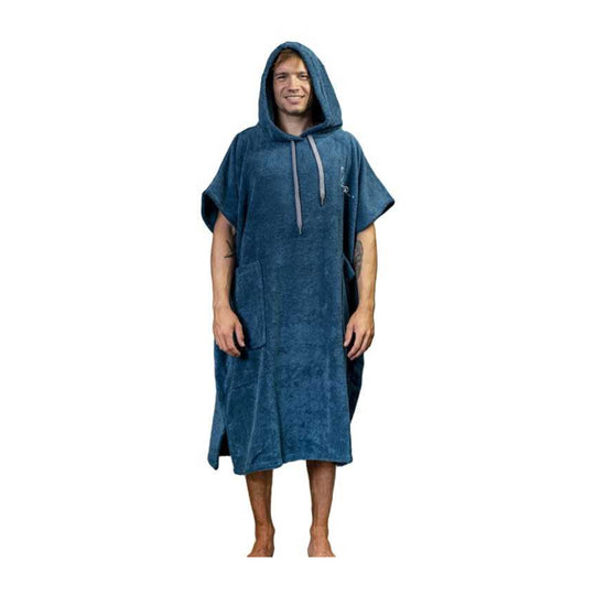 Poncho Zeus Logo Blu