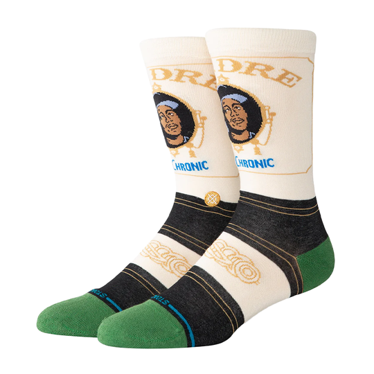 Calzini Stance x Dr. Dre The Chronic Crew Beige