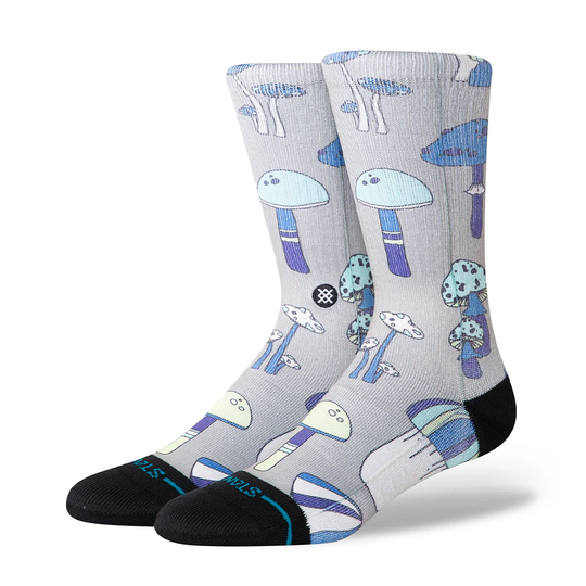 Calzini Stance Microbial Crew Grigio