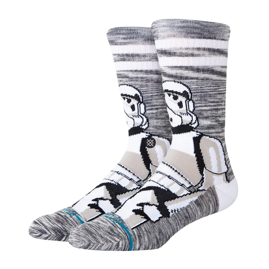 Calzini Stance x Star Wars The Storm Trooper Crew Bianco