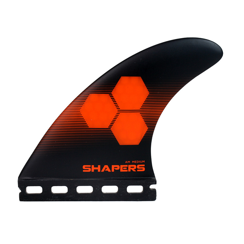 Pinne Surf Shapers AM Core-Lite Thruster Medie Nero