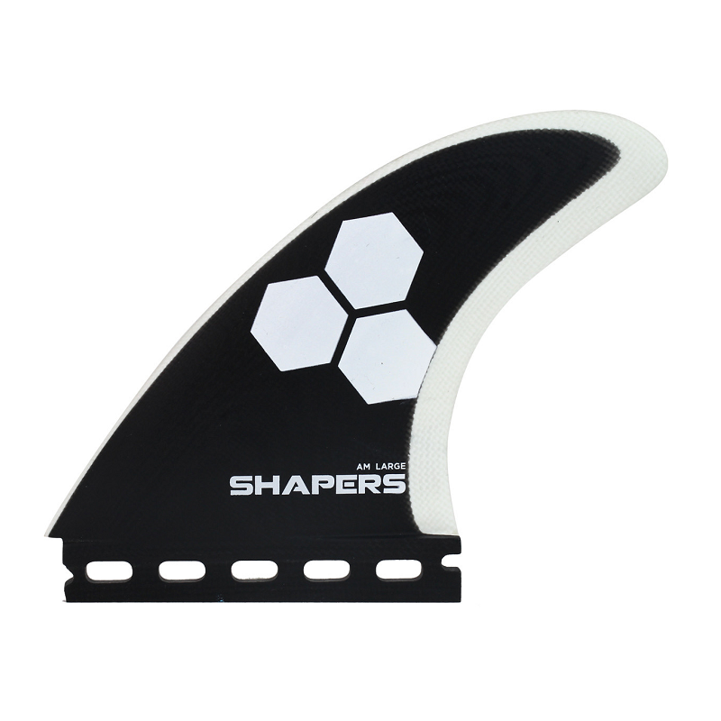 Pinne Surf Shapers AM Pro-Glass Thruster Large Nero