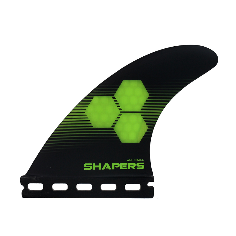 Pinne Surf Shapers AM Core-Lite Thruster Small Nero