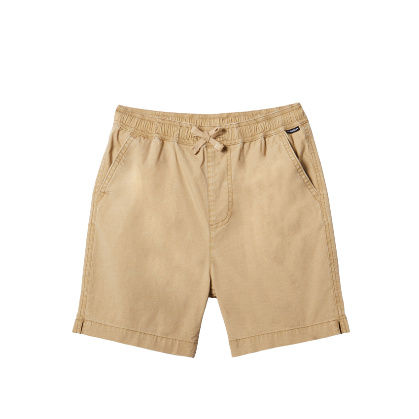 Bermuda Quiksilver Bambino Taxer Shorts Beige