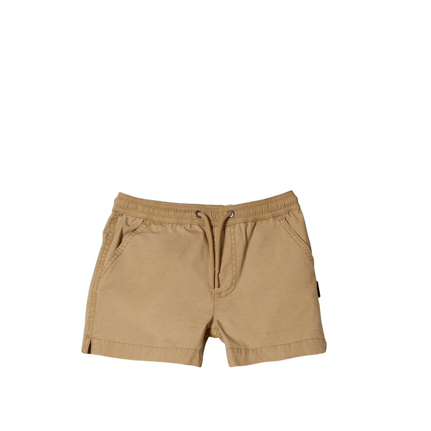 Bermuda Quiksilver Bambino Taxer Shorts Beige